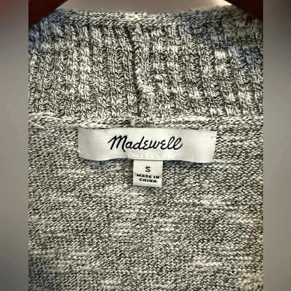 Madewell Marled Bradley Cardigan Sweater Size Small - Picture 5 of 10